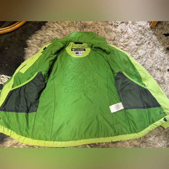 Columbia Lime Green Spring/Fall coat - Picture 3 of 7